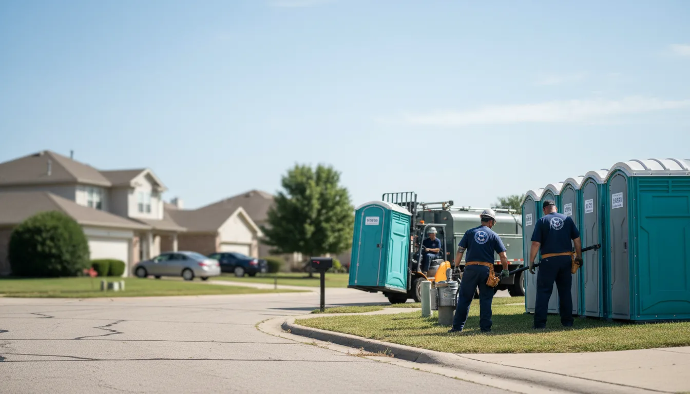 Porta Potty Rental in Russellville, AR near me